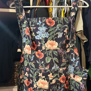 Cider Floral Overalls